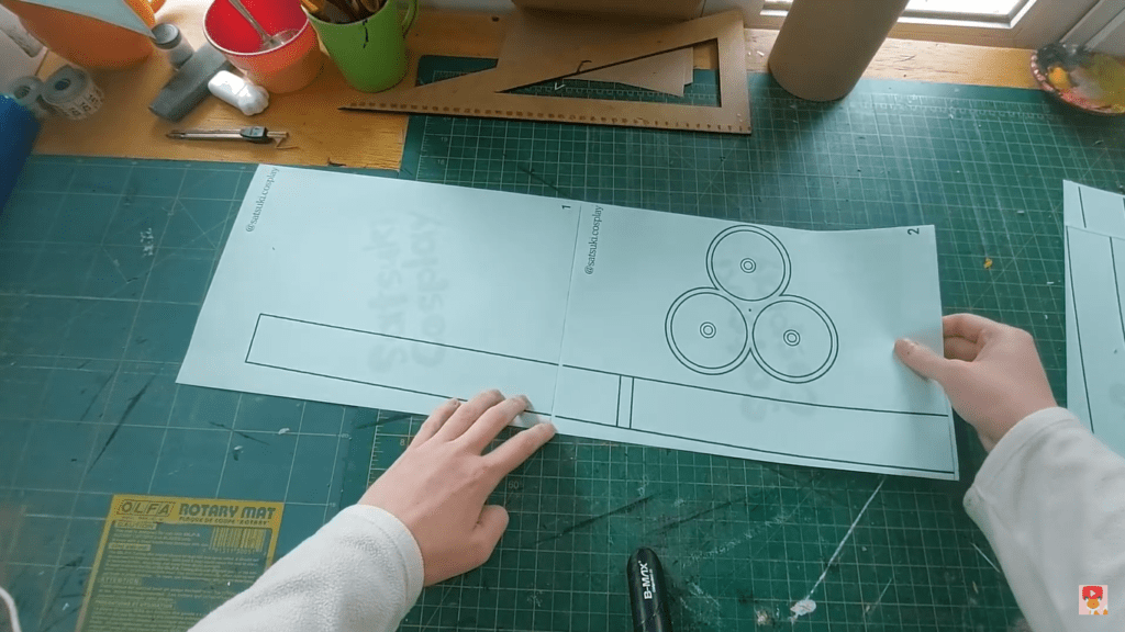 como fazer as katanas do zoro de one piece