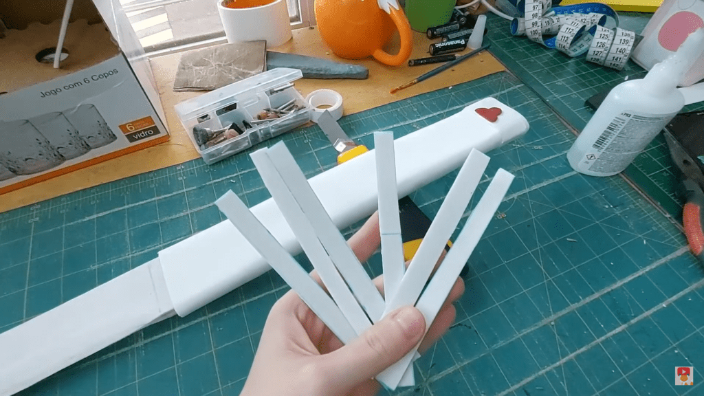 como fazer as katanas do zoro de one piece