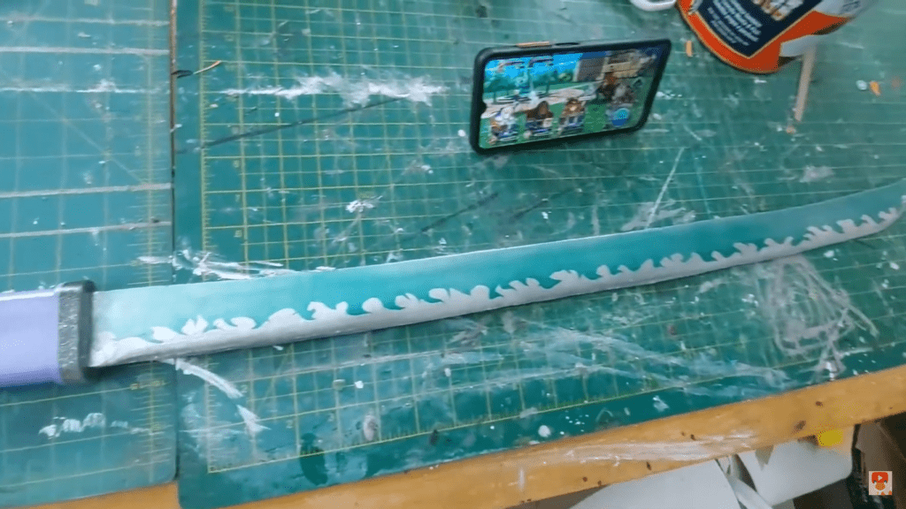 como fazer as katanas do zoro de one piece