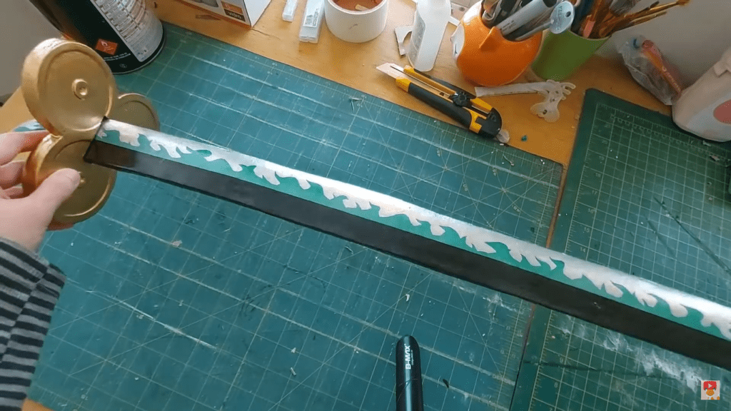 como fazer as katanas do zoro de one piece
