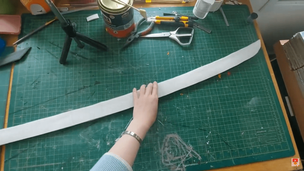 como fazer as katanas do zoro de one piece