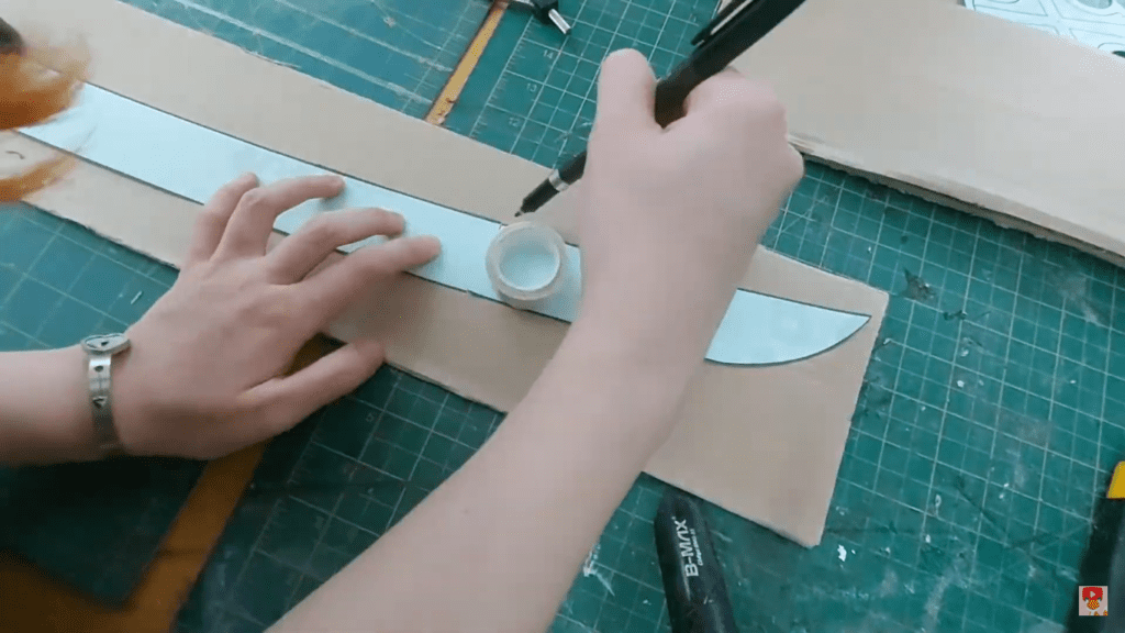 como fazer as katanas do zoro de one piece