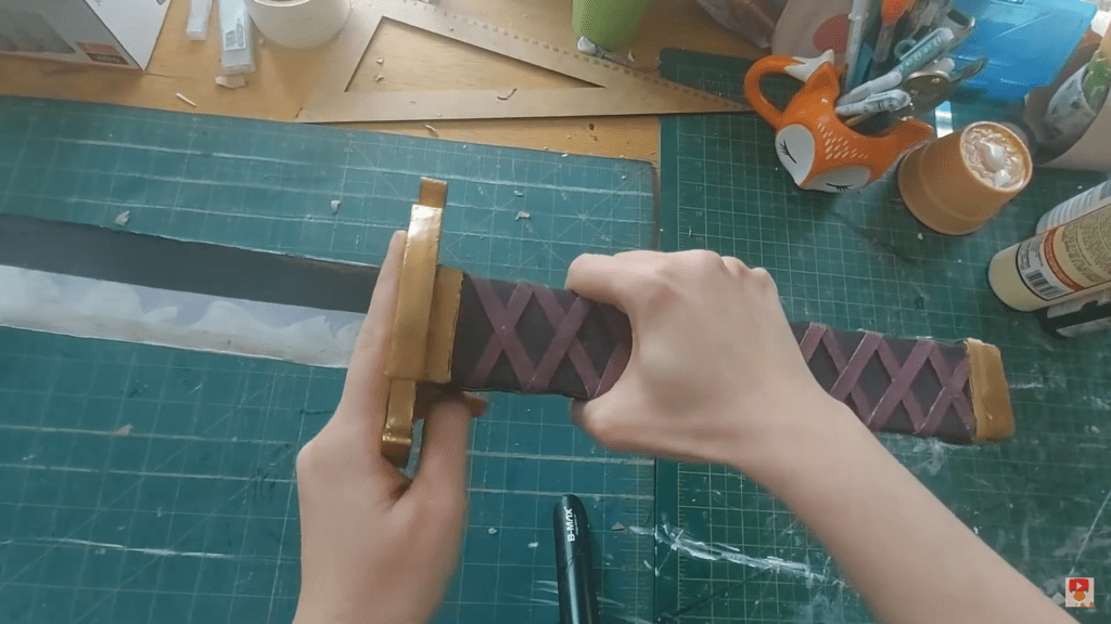 como fazer a sandai kitetsu do zoro de one piece