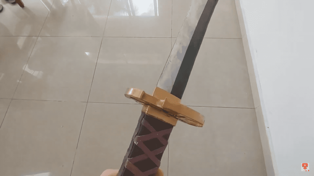 como fazer a sandai kitetsu do zoro de one piece