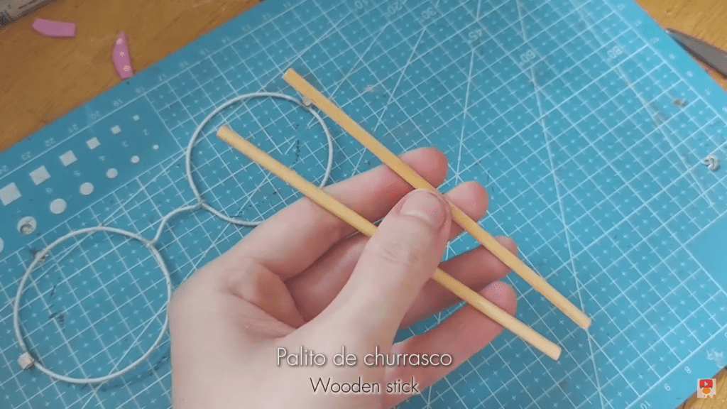 como fazer óculos falsos
