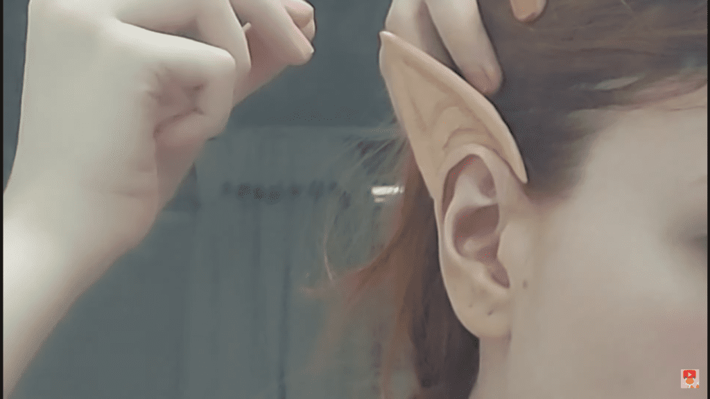 tutorial orelhas de elfo para cosplay