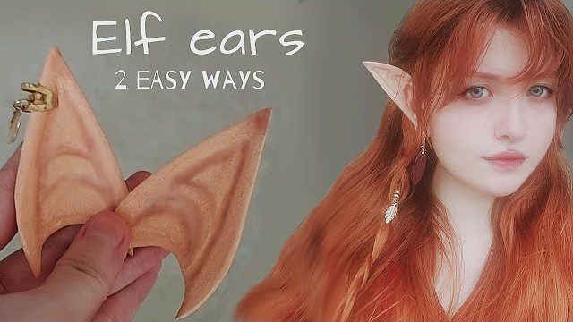 como fazer orelhas de elfo