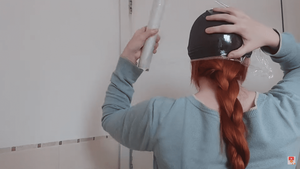 como fazer um suporte para perucas