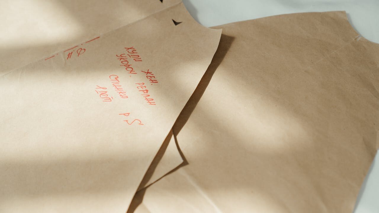papel de molde para costura