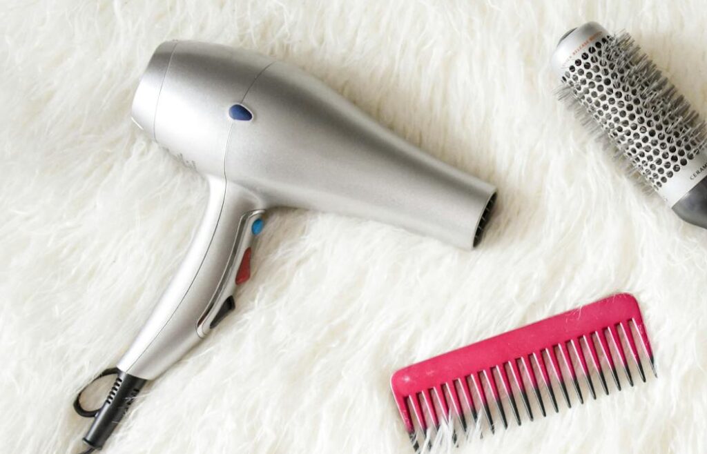 soprador térmico vs secador de cabelo